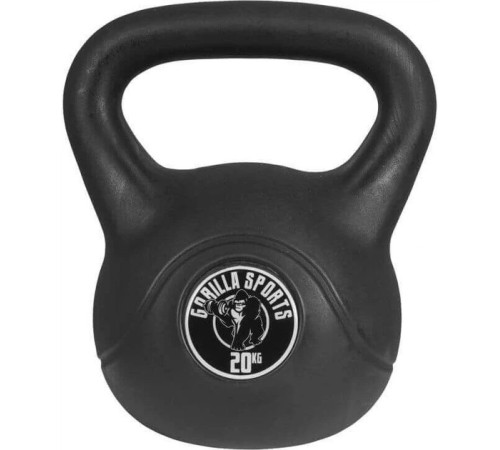Гиря бітумна Gorilla Sports 20 кг