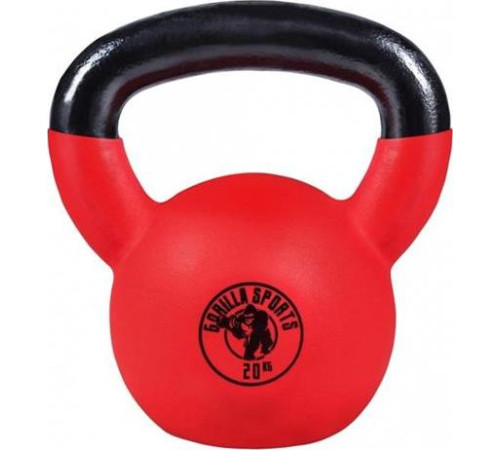 Гиря чавунна Gorilla Sports 20 кг