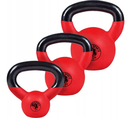 Гирі чавунні прогумовані Gorilla Sports 25 кг