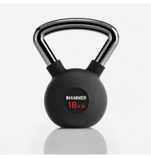 Гиря прогумована Hammer 18 кг