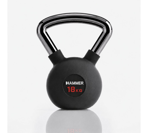 Гиря прогумована Hammer 18 кг
