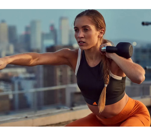 Гиря Adidas Kettlebell 4 кг, чорна