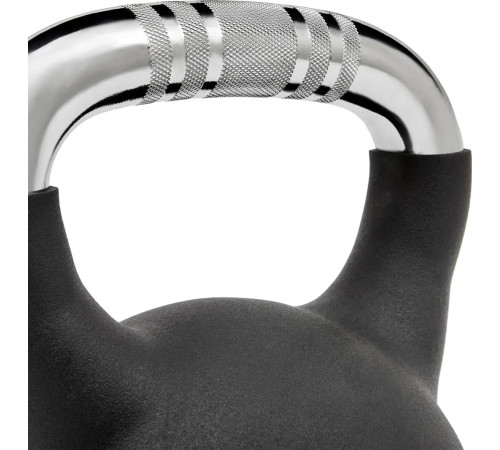 Гиря Adidas Kettlebell 4 кг, чорна