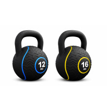 Гирі прогумовані Gorilla Sports 12 кг, 16 кг