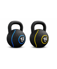 Гирі прогумовані Gorilla Sports 12 кг, 16 кг