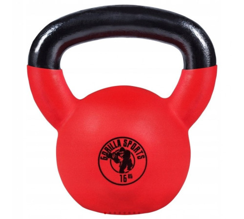 Гиря чавунна Gorilla Sports 16 кг