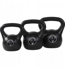 Гирі вінілові Gorilla Sports 8 кг, 10 кг, 12 кг