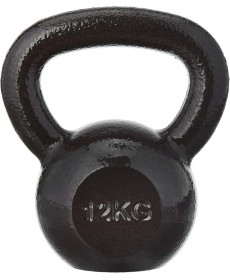 Гиря чавунна Toorx KGV-12 12 кг з гумовою підставкою