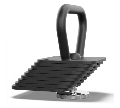 Гиря регульована Zipro Kettlebell SQUARE 19 кг