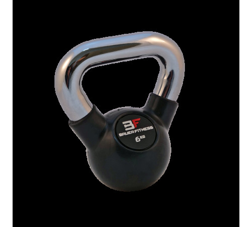Гиря прогумована 6 кг Bauerfitness AC-1251 Гиря прогумована 6 кг Bauerfitness AC-1251