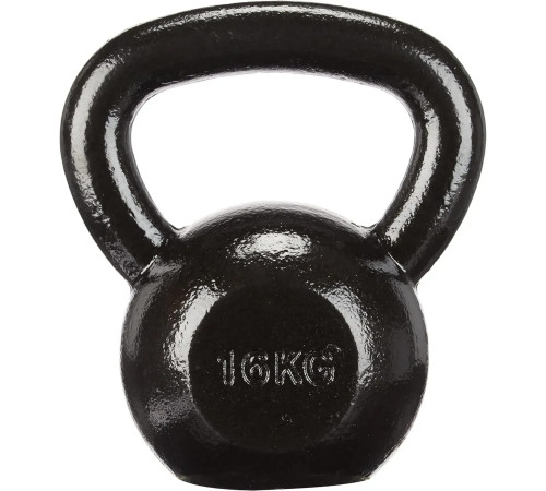 Гиря чавунна Toorx KGV-16 16 кг з гумовою підставкою