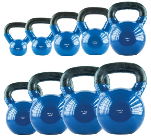 Гиря чавунна HMS KNV 8 кг, синя