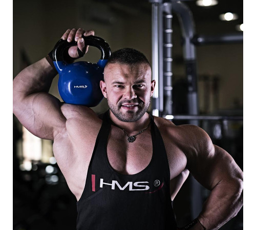 Гиря чавунна HMS KNV 8 кг, синя