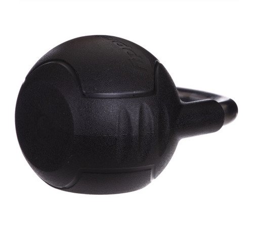 Гиря PU з хромованою ручкою Кросфіт Zelart TA-2681-10 10кг (MD2220-10) (PU, чорний) Гиря PU з хромованою ручкою Кросфіт Zelart TA-2681-10 10кг (MD2220-10) (PU, чорний)