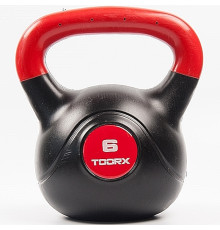 Гиря вінілова Toorx KRP-6 6 кг