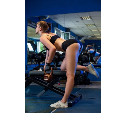 Гиря чавунна RN-SPORT 20 кг, коричнева