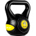 Гиря Movit Kettlebell Dumbbell - 4 кг, чорний / жовтий