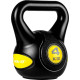 Гиря Movit Kettlebell Dumbbell - 4 кг, чорний / жовтий