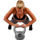 Гиря Movit Kettlebell Dumbbell сіра - 12 кг