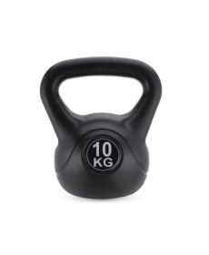 Гиря вінілова Gymtek 10 кг чорний
