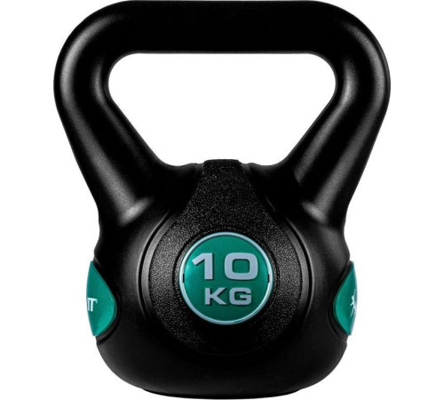 Гиря Movit Kettlebell - 10 кг, чорний / гас