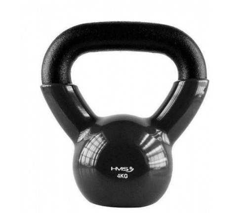 Гиря чавунна HMS KNV 4 кг, чорна