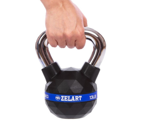 Гиря Zelart FI-1973-6 6 кг