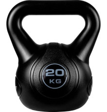 Гиря Movit Kettlebell - 20 кг, чорний