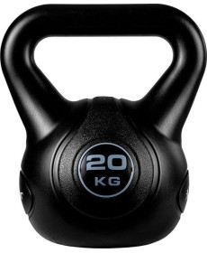 Гиря Movit Kettlebell - 20 кг, чорний