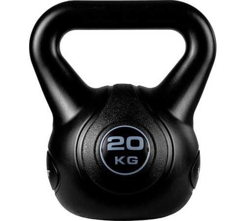 Гиря Movit Kettlebell - 20 кг, чорний