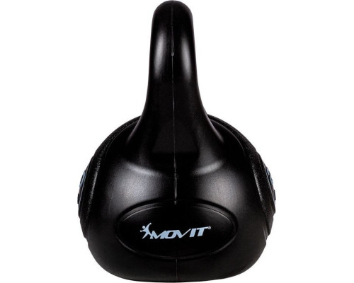 Гиря Movit Kettlebell - 20 кг, чорний