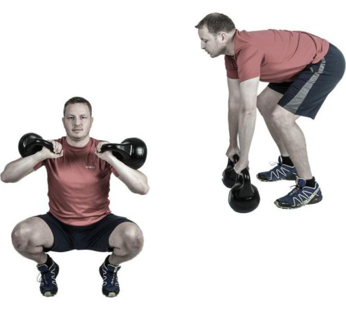 Гиря Movit Professional з м'ячем Kettlebell 14 кг