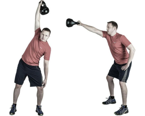 Гиря Movit Professional з м'ячем Kettlebell 14 кг