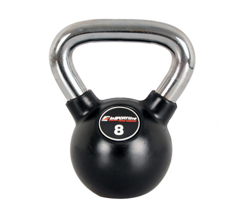 Гиря гумова inSPORTline Profi 8 кг Гиря гумова inSPORTline Profi 8 кг