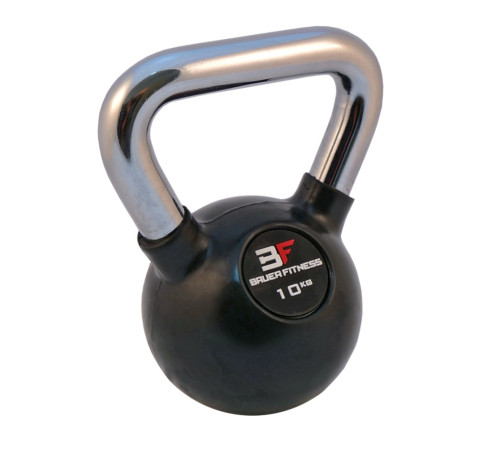 Гиря прогумована Bauerfitness AC-1253 10 кг