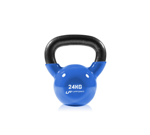 Hantla winylowa żeliwna Kettlebell 24 kg - UpForm