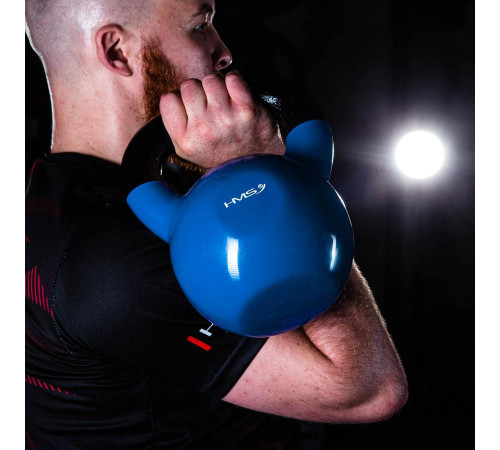 Гиря чавунна HMS KNV 12 кг, синя