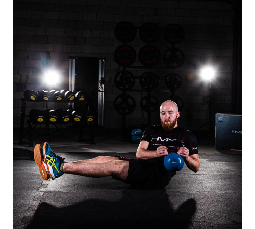 Гиря чавунна HMS KNV 16 кг, синя