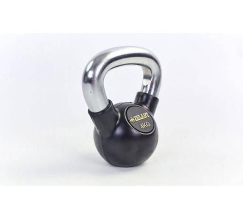 Гиря прогумована Zelart ТА-5162-4 4 кг
