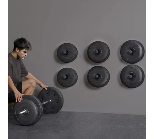 Настінне кріплення для вагових дисків VEVOR, чорний