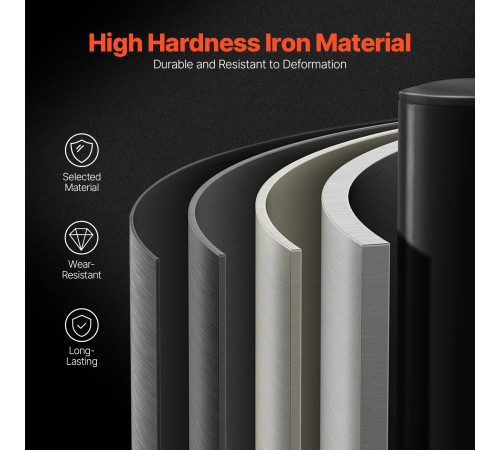 Настінне кріплення для вагових дисків VEVOR, чорний