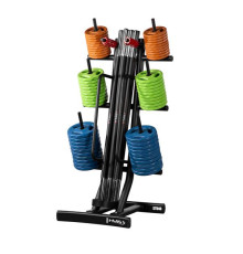 Набір штанг HMS SBP22 10 x 20 кг зі стійкою STR40