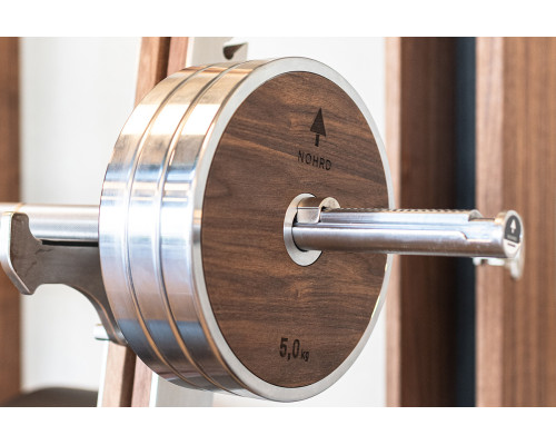 Тренувальна стійка NOHRD SquatRack Classic Walnut