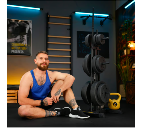 Стійка для дисків та грифів Trex Sport TX-065WR