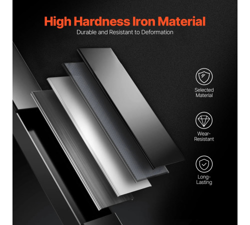 Стійка для штанг VEVOR, чорний