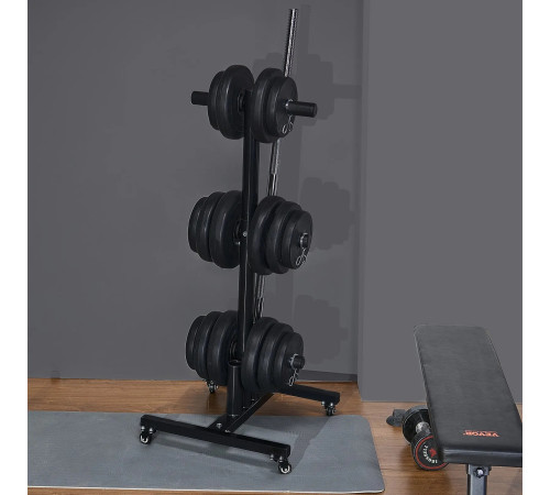 Стійка для штанг VEVOR, чорний