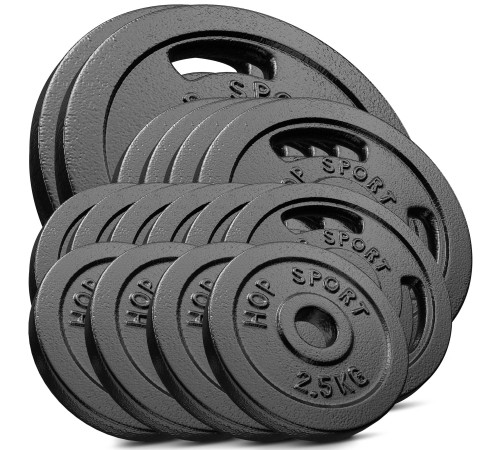 Набір STRONG 146 кг з лавкою HS-1035 і стійками 1005L Набір STRONG 146 кг з лавкою HS-1035 і стійками 1005L