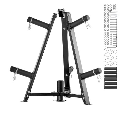 Стійка для штанг VEVOR,чорний