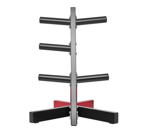 Стійка для штанг VEVOR, чорно-червоний