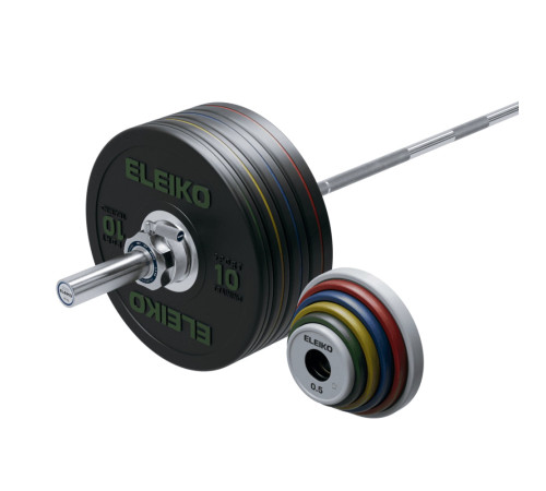 Штанга Eleiko Performance 190 кг, чоловіча, чорна